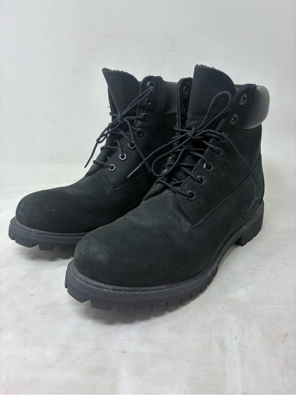 Timberland Black Men's Lace-Up Work Boot